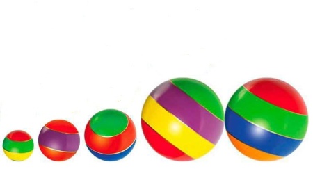 Купить Мячи резиновые (комплект из 5 мячей различного диаметра) в Новаяляли 
