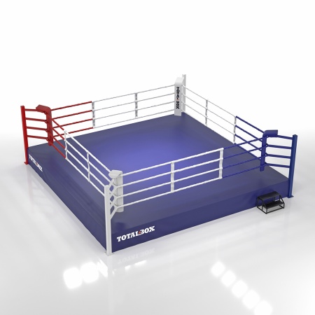 Купить Ринг боксерский Totalbox на помосте 0,5 м, 7х7м, 6х6м. в Новаяляли 