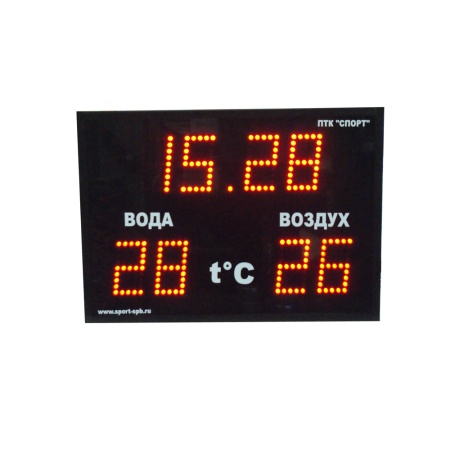 Купить Часы-термометр СТ1.13-2t для бассейна в Новаяляли 
