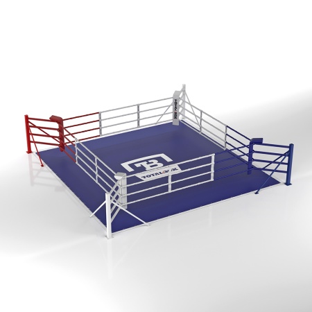 Купить Ринг боксерский напольный Totalbox на упорах 6х6м в Новаяляли 