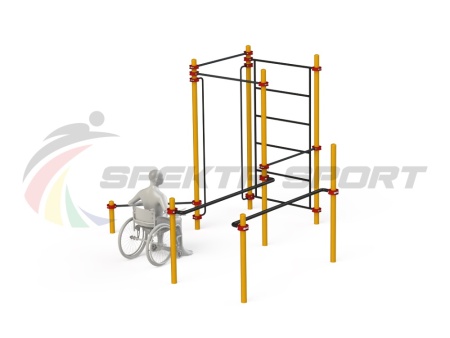 Купить Спортивный комплекс для инвалидов-колясочников WRK-D18_76mm в Новаяляли 